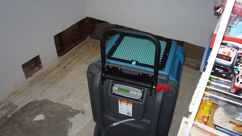 New Water Damage Restoration Equipment