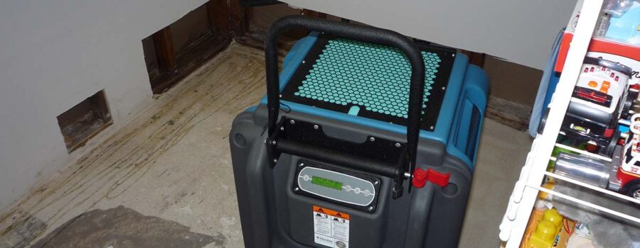 New Water Damage Restoration Equipment