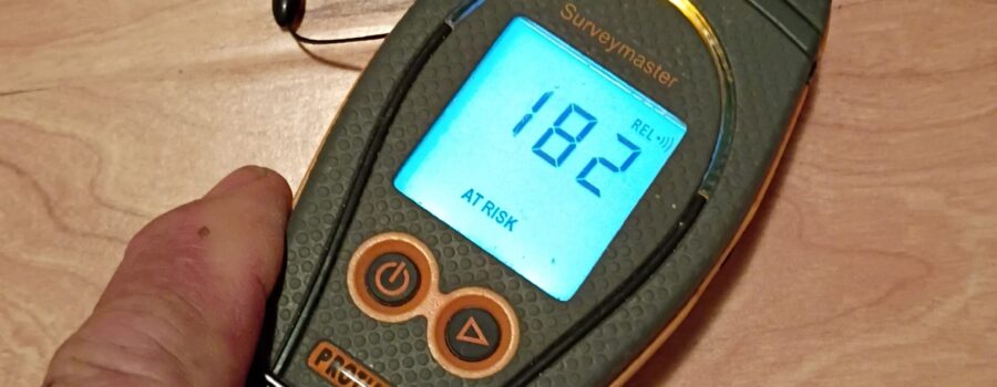 Professional emergency water mitigation, moisture mapping, structural drying, hardwood floor drying, dehumidifier placement, and water damage restoration by ServiceMaster SRQ in Englewood, FL.