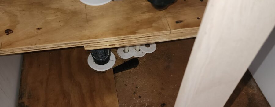 Water damage restoration project in Sarasota, Florida, featuring structural drying, mold remediation, HVAC air handler cleaning, air duct cleaning, and environmental cleaning.