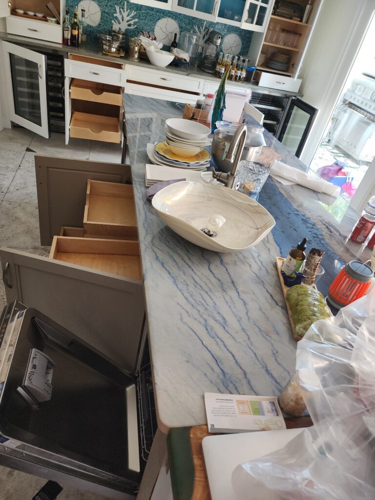 Historic home structural stabilization project in Longboat Key, Florida, featuring structural assessment, preservation-focused repairs, and preparation for restoration.