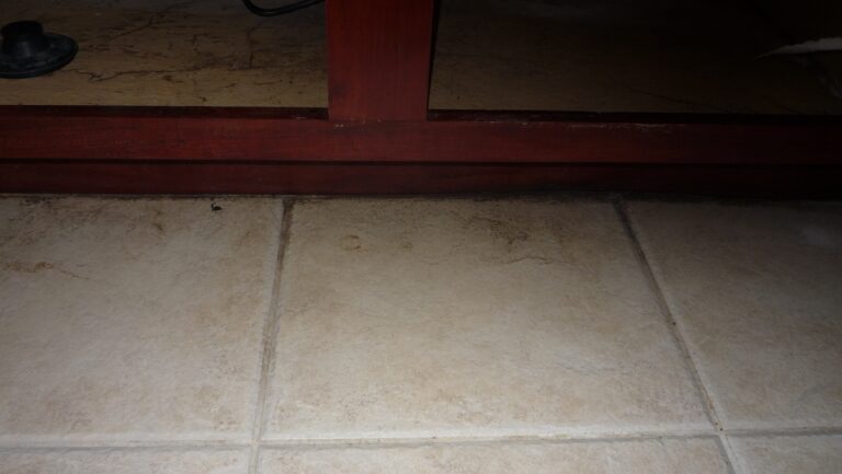 Contaminated water damage affecting residential flooring during water damage mitigation and contents pack-out in Bradenton Florida